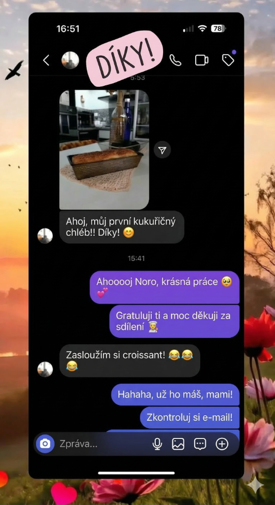 Instagram zpráva 1